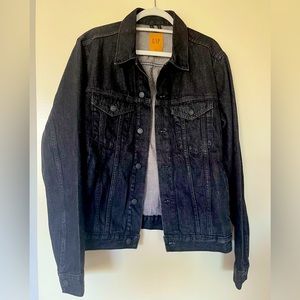 Men’s Black Denim Jacket, NWT